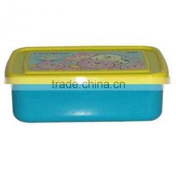 Cartoon Kids Plastic Lunch Box With Cutlery photo-3