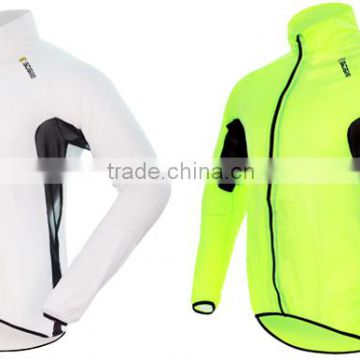 2014 new design cyling jacket with windproof light weight jacket