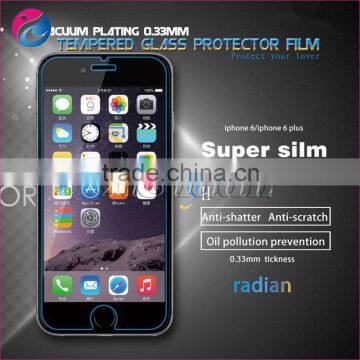 Best price for iphone 6 plus tempered glass, tempered glass screen protector for iphone 6 plus