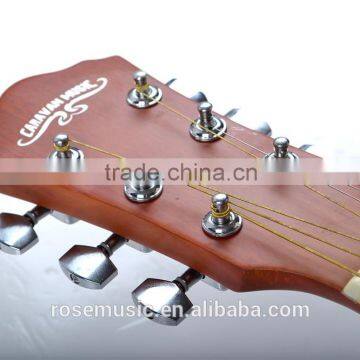 40 Inch Beginner Musical Instrument Acoustic Guitar CARAVAN MUSIC HS4040 photo-2