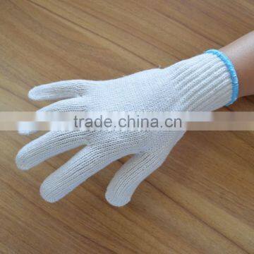 Cheap White Knit Cotton Gloves Cheap Winter Knit Gloves Cotton Running Gloves Disposable Cotton Gloves Cotton Lycra Gloves photo-5