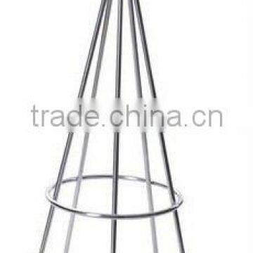 High Tempered Glass Round Bar table