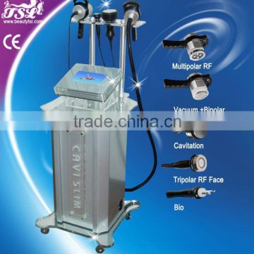 Ultrasonic Liposuction Equipment New Arrival ! 5 In 1 Vaccum Cavitation Slimming Machine With Multipolar RF Body Shaper Cavitation Radio Frequency Weight Loss Equipment Slimming Machine