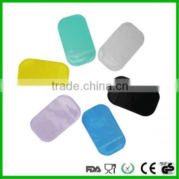 Silicone rubber anti slip car pad sticky dash non-slip mat/pad