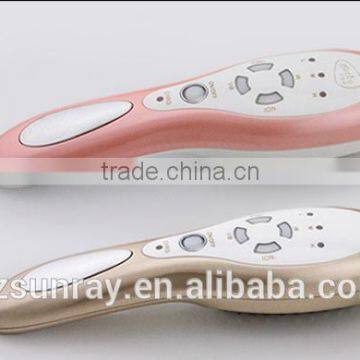 Plastic Hair Combs Wholesale Vibrating Hair Straightening Oil 12ml Tank Hair Growth Comb photo-3