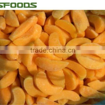 Wholesale China Frozen yellow peach halves and slice 2015 new crop