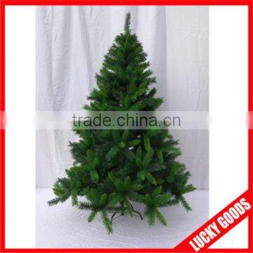 new arrival fashion mixed tips green PVC Xmas tree