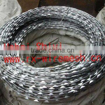 Stainless Steel Razor Barbed Wire Mesh Fence Factory