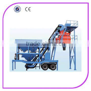 YHZS50 mobile concrete mixing plant for sale/ concrete batching plant
