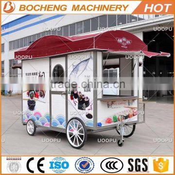 mobile food kiosk catering trailer price list from China factory supplier