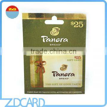Cr80 PVC Gift Card Backer/Holder Wholesale photo-6