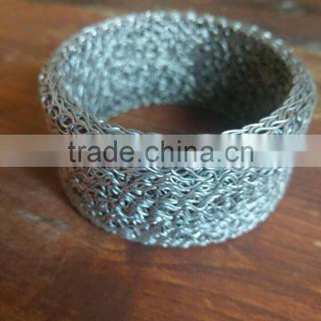 knitted wire mesh for compressed mesh washers (S.S.304.S.S.316. S.S.316L)