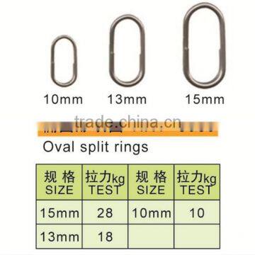 High Quality Wholesale Brass Fishing Oval Split Ring photo-4