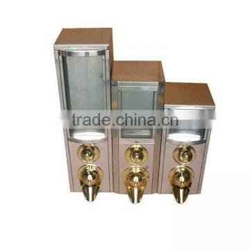 ISO factory fashion design stainless steel coffee bean storage