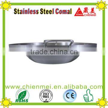 Concord Cookware Stainless Steel Frying Bowl Comal, Stainless-Steel-Comal-For-Fish-Frying-Gridd photo-5