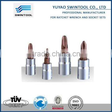 1/2"DR DRIVER BIT SOCKET(CR-V) (S2) (CROSS HEAD PHILLIPS CREWS)