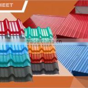 good quality lightweight roofing materials with sky blue color