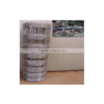 galvanized stock fence