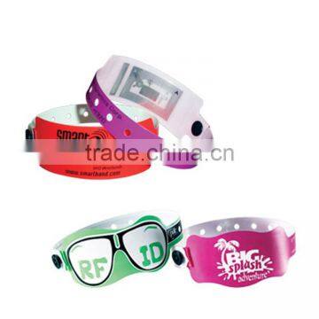 China supplier rfid debossed gps tracking wristband