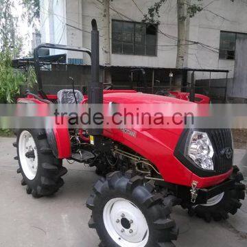 60hp 4x4 farm tractor for sale with paddy tyres