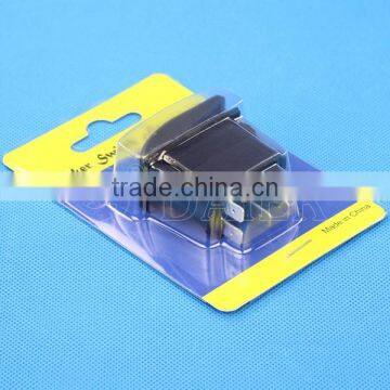 4 Blade Pins Laser Etched Rocker Switch With Red Lamp photo-6