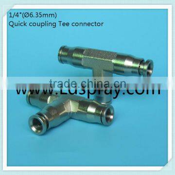1/4" (6.35mm)High Pressure (1500psi) T Slip Lock Fittings Connect photo-4