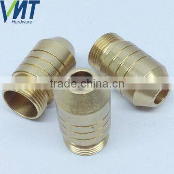 custom CNC machining high precision brass threaded parts from VMT manufacturer