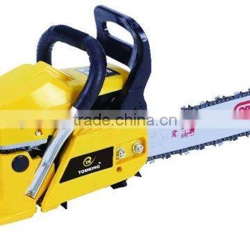 petrol chain saw wood cutting machine