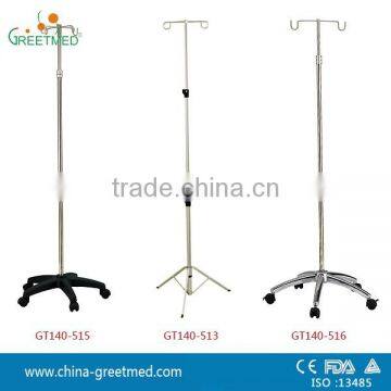 Stainless Steel Infusion Stand With Wheel photo-2