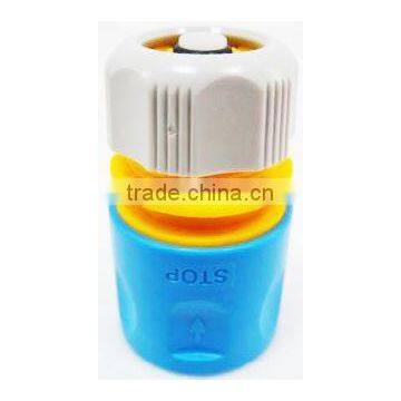1/2" Plastic Swivel Hose Connector With Stop photo-2