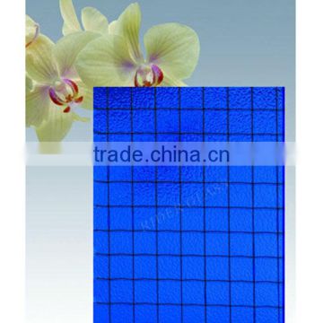 3-8mm Accredited Colored Wired Glass