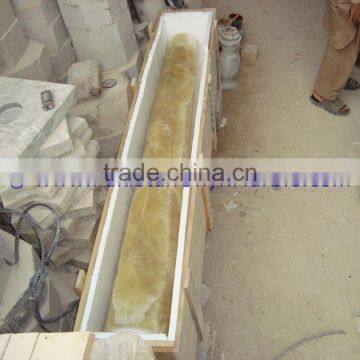 ROMAN ROUND HONEY ONYX COLUMNS AND PILLARS COLLECTION photo-3