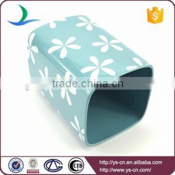 Fashion Decal Ceramic Garbage Waste Bin photo-2