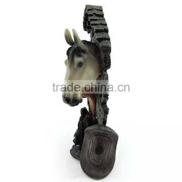 Resin Decorative Horse Head Wall Hanging Product photo-4