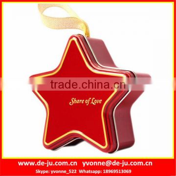 Star Candy Storage Metal Tin