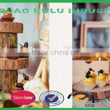 new wooden cake holder, eco-friendly wooden cake tray