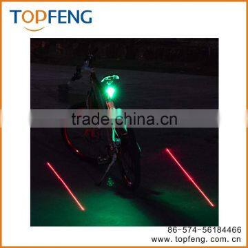 Canwelum Diamond Shaped Rechargeable LED Bike Tail Light, Bicycle Tail Light, Rear Bike Light With Two Line Laser Beams Used as photo-5