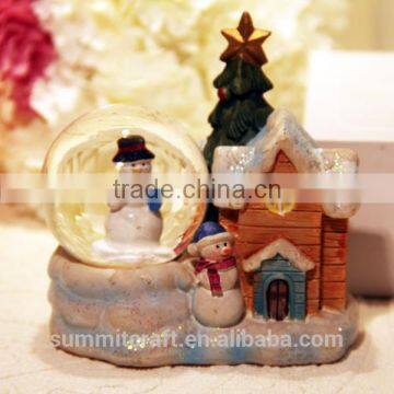 Resin Gift Unique Christmas Snow Globes for Sale photo-4