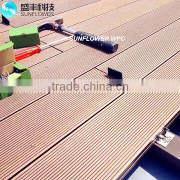 Top Quality Solid Wpc Eco Deck, Wpc Crack-resistant Decking, Composite Decking Solid photo-2