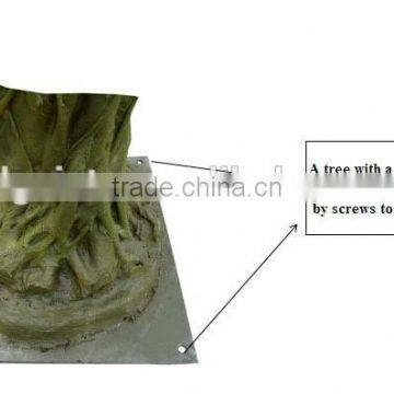 Real Touch Factory Gloden Artificial Ficus Tree Fake Banyan Tree photo-6