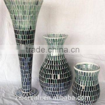 Home Mosaic Gorgeous Designs Decorative Glass Vases photo-5