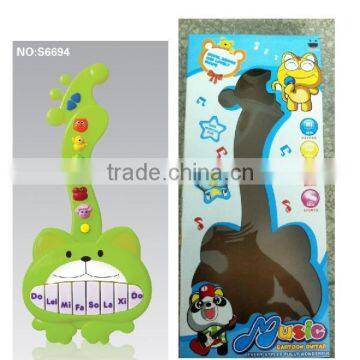 2015 Hot Sale Musical Instrument Electronic Educational Lovely Bear Guitar for Kids/ Popular Keyboard Learning Machine Toys photo-2