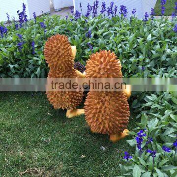 Polyresin Squirrel Figure in Garden photo-6