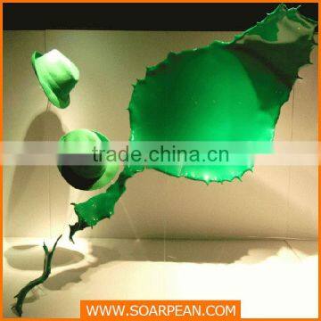 Customized fiberglass big leafage decoration