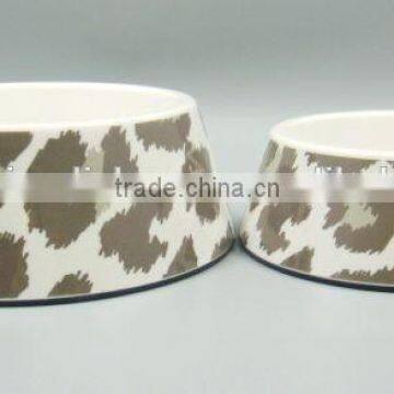 Hot-Selling Melamine Pet Bowl With Custom Printing