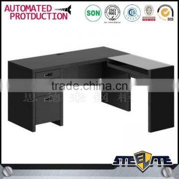 Commercial Furniture Metal Office Computer L Shape Manager Desk photo-5