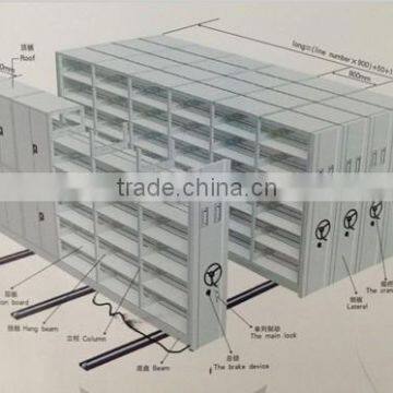 Hot Sale System Library Furniture Used Library Shelving Compact Movable Shelf Mobile Shelving photo-4