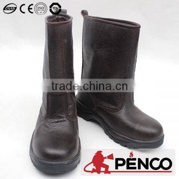 Cow leather military boots/factory in China