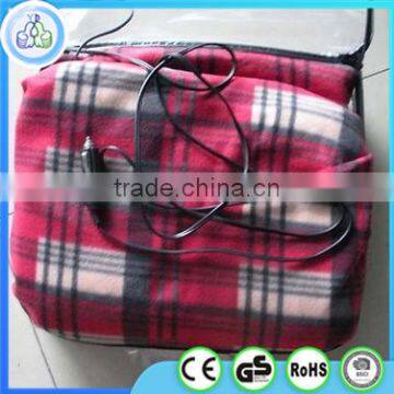 Wholesale portable 12v dc electric heated thermal blanket made in ningbo