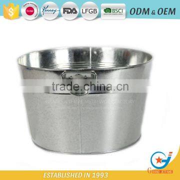 Iron Garden Galvanized Ice Tubs for Drinks Party Bar Ice Bucket